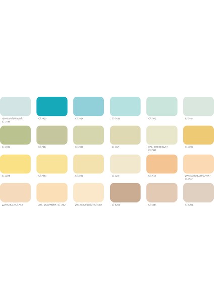 Elegans Extra Yarı Mat Antibakteriyel Iç Cephe Boyası Tüm Renkler 15 Litre - 20 Kilogram Cİ-6271 / Sade Bej modelleri