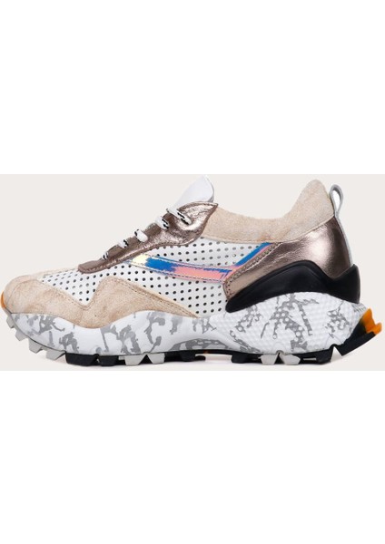 Vizon Deri Kadın Spor Ayakkabı modelleri