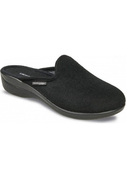 Ramona 3 Kadın Ev Terlikği-Siyah