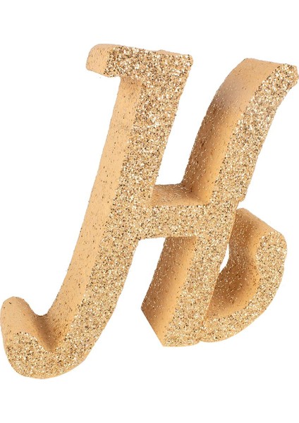 Üç Boyutlu Simli Strafor Harfler Gold 15CMX4CM H