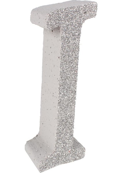 3D Kalın Simli Strafor Harf 4CMX15CM Gümüş I
