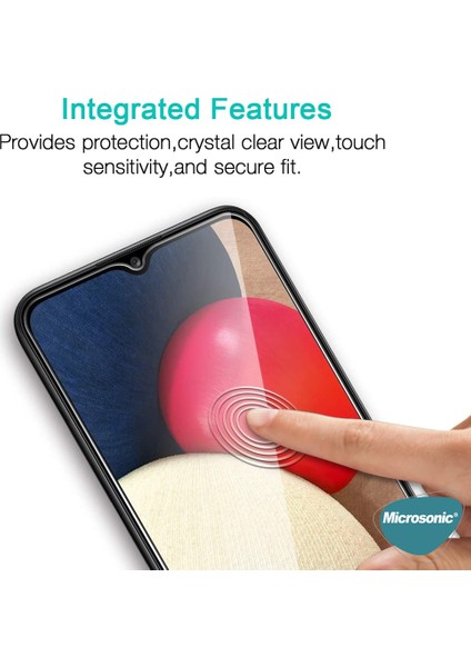 Samsung Galaxy A12 Tempered Glass Cam Ekran Koruyucu