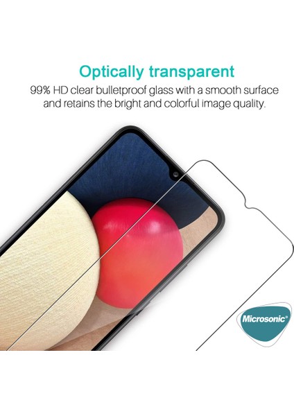 Samsung Galaxy A12 Tempered Glass Cam Ekran Koruyucu
