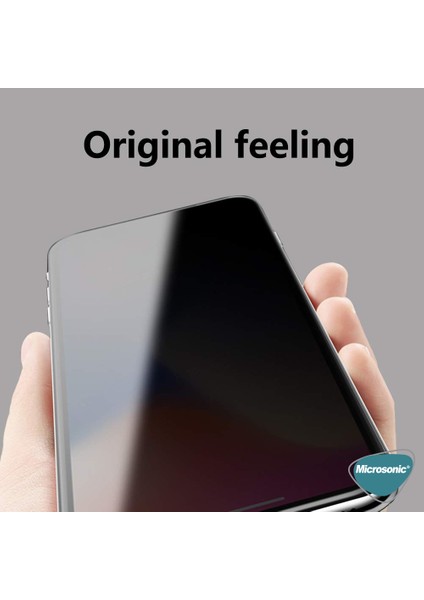 Huawei P Smart 2021 Privacy 5d Gizlilik Filtreli Cam Ekran Koruyucu Siyah