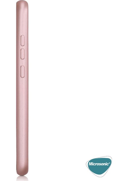 Matte Silicone Samsung Galaxy A01 Core Kılıf Siyah