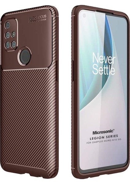 Oneplus Nord N10 5g Kılıf Legion Series Kahverengi