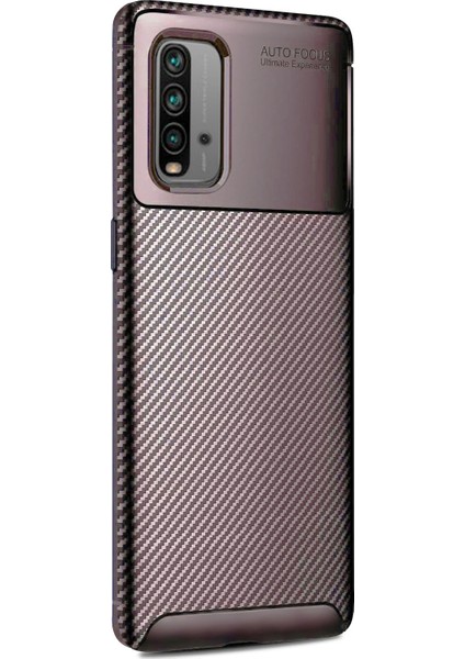 Xiaomi Redmi 9t Kılıf Legion Series Kahverengi