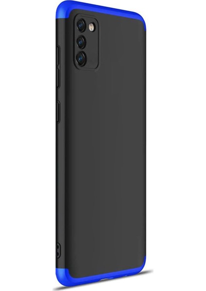 Samsung Galaxy S20 Fe Kılıf Double Dip 360 Protective Siyah Mavi fiyatları