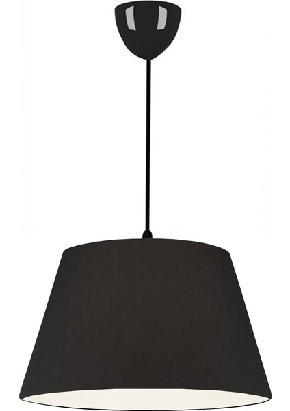 North Home Konik Kumaş Büyük Boy Tavan Sarkıt Avize Siyah fırsatları