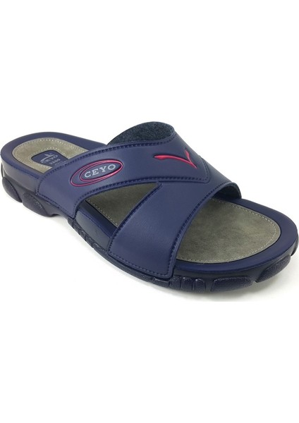 3200-1 Comfort Erkek Terlik-Lacivert
