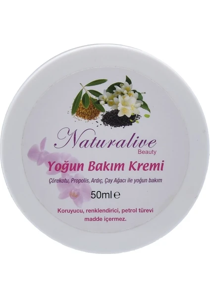 Doğal Yoğun Bakım Kremi 50 gr