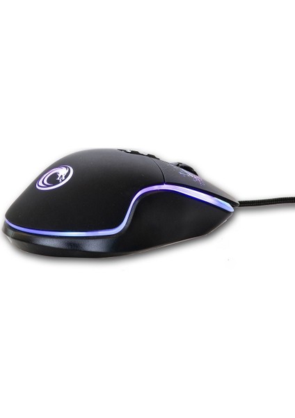 Owl 7200 Dpi 7d Sese Duyarlı Rgb Işıklı Makrolu Oyuncu Mouse