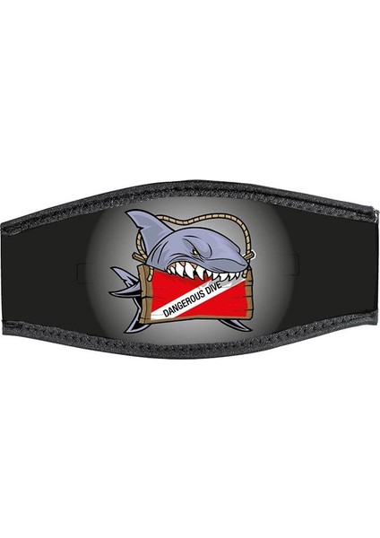 Maske Arkalığı Dan, Neopren, Velkrolu