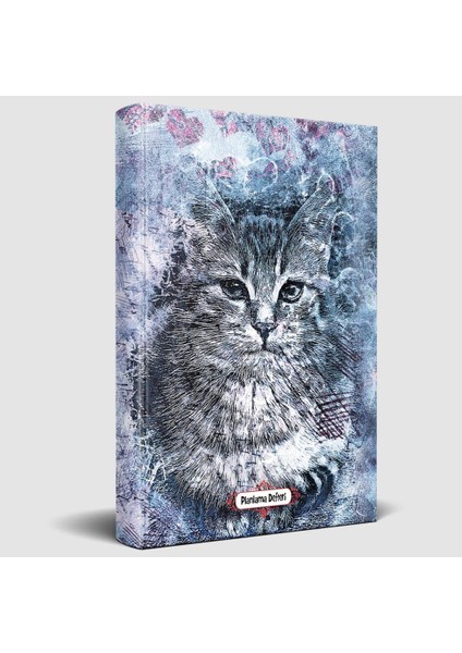 Asil Kedi Süresiz Planlama Defteri
