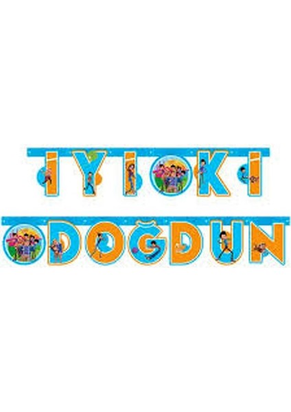 Rafadan Tayfa Temalı Iyi Ki Doğdun Yazısı fiyatları