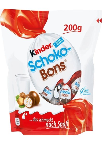 Schoko Bons Sütlü Çikolata 200G