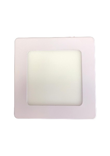6W Sıvaüstü Kare Beyaz LED Panel ASM-2006B