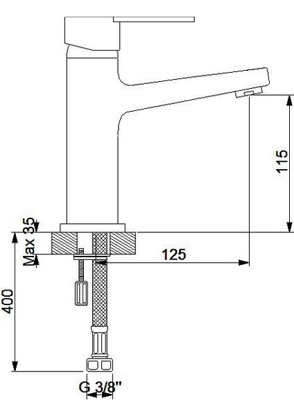 Domino Yüksek Lavabo Bataryası - Altın fiyatları