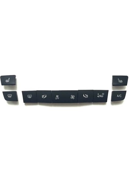 Bmw F20 F30 F36 Için Klima Kontrol Tuşu Seti 9 Parça