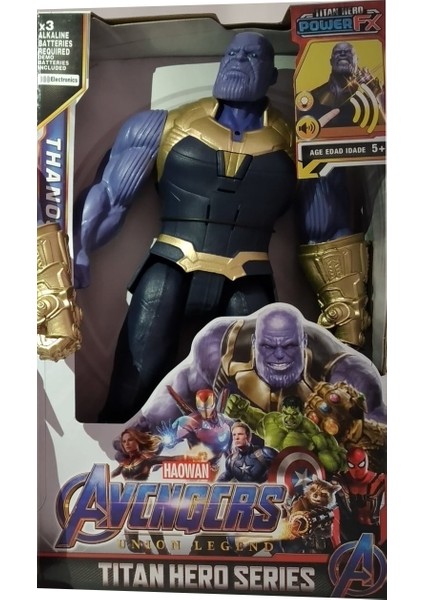 Büyük Boy Sesli ve Işıklı Thanos