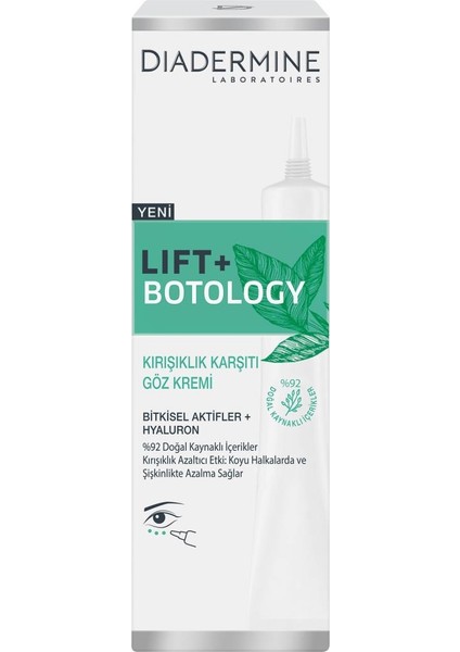 Lift+Botology  Kremi 15 ml +Serum 40 ml %92 Doğal