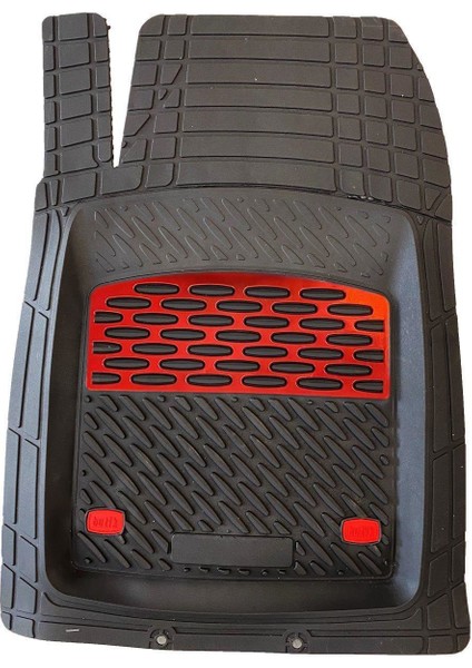 Safir Fiat Panda 2012 Sonrası Krom Kırmızı 3D Paspas fiyatları