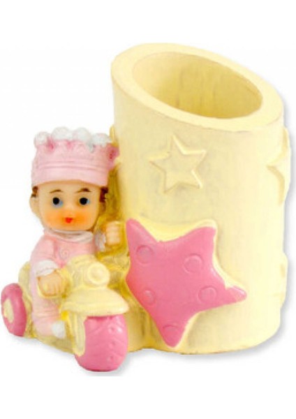 10 Adet Bebek Kalemlik Pembe P1