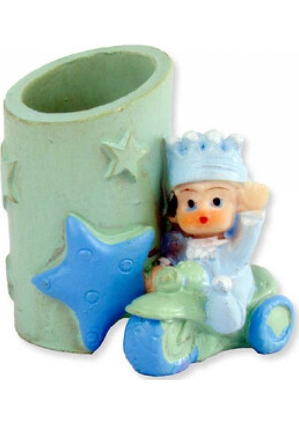 10 Adet Bebek Kalemlik Mavi P1