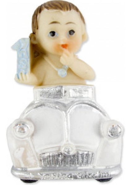 20 Adet Bebek Beyaz Woswos Mavi Pk1