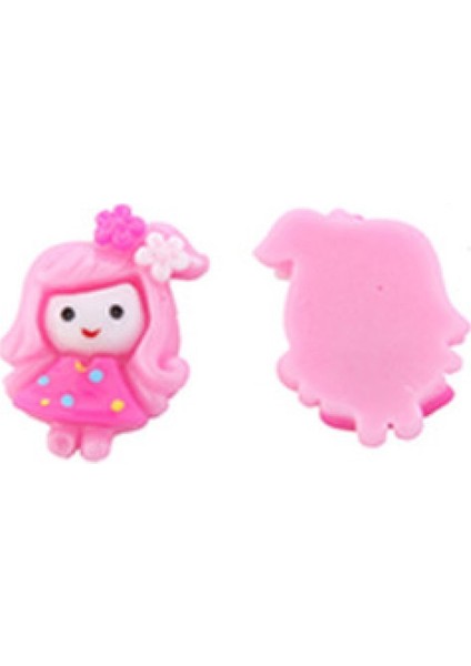 Bebek Akrilik Stıcker Plastik Pembe PK10