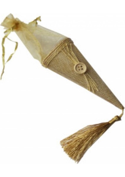 20 Adet Külah Asetat Natural Renk Pk1