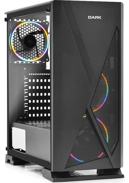 AMD Ryzen 5 1600 8GB 480SSD RX560 Freedos Masaüstü bilgisayar (DK-PC-HB1601-2)