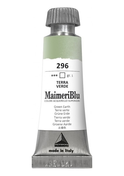Maimeriblu Tüp Suluboya 12 ml - 296 Green Earth