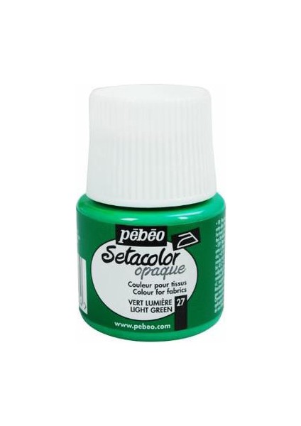 Setacolor Opak Kumaş Boyası 45 ml N:27 Light Green