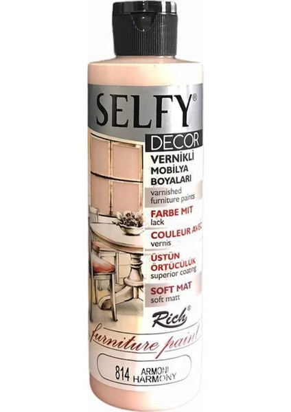Selfy Decor Vernikli Boya 240 cc - Armoni 814