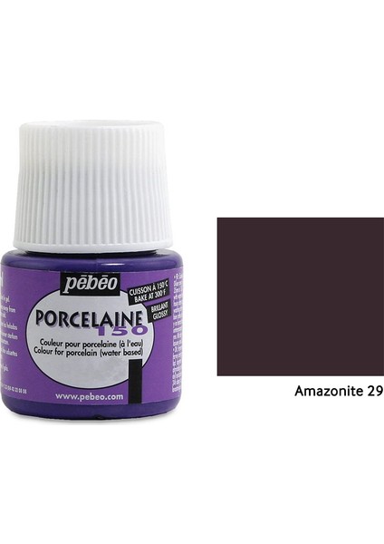 Porcelaine 150 Porselen Boyası 45 ml - Amazonite 29