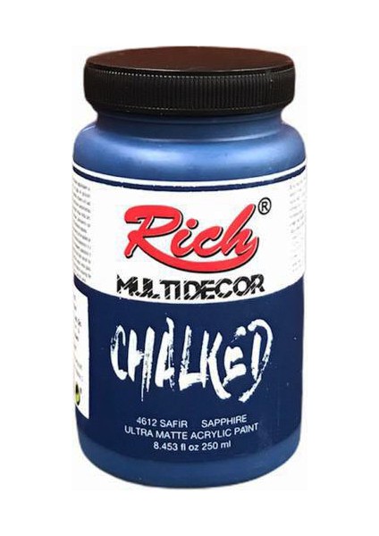 Multi Decor Chalked 250 ml - Safir 4612