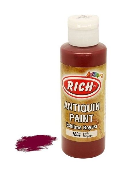 Antiquin Eskitme Boyası 120 cc Bordo 1612