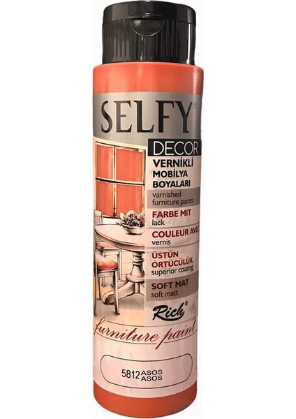 Selfy Decor Vernikli Boya 500 cc - Asos 5812