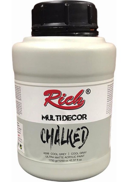 Multi Decor Chalked 1750 ml - Cool Grey 4598