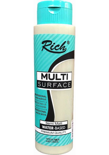 Multi Surface Her Yüzey Için Akrilik Boya 500 cc - Ihlamur 2320