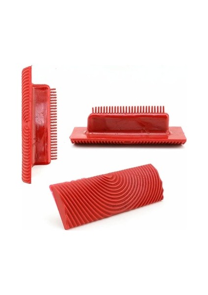 Doku Tarağı Kırmızı 15 cm