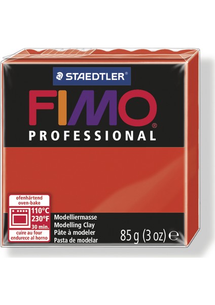 Fimo Professional Polimer Kil 85 gr Red