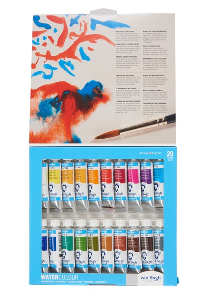 Van Gogh 20 Renk Tüp Suluboya Seti 20 x 10ML fiyatları