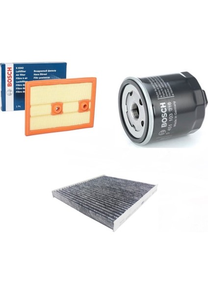Passat 1.4 Tsı Filtre Bakım Seti B8 Kasa (2014-2019)