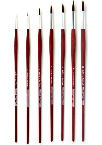 Sentetik Yuvarlak Fırça 8630T5 No.10