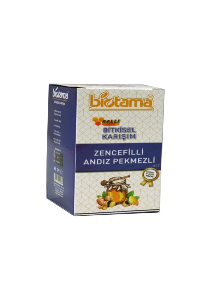 Zencefilli Andız Pekmezli Ballı Bitkisel Karışım 430 gr