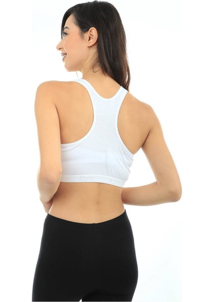 Kadın Likralı Sporcu Büstiyer Yarım Atlet Body 3 Adet - 6050 fiyatları