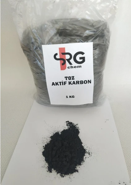 Srg Aktif Karbon Toz 1 kg