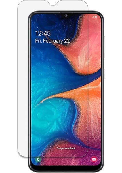 Samsung Galaxy A20 A205 Nano Ekran Koruyucu Cam Micro Glass